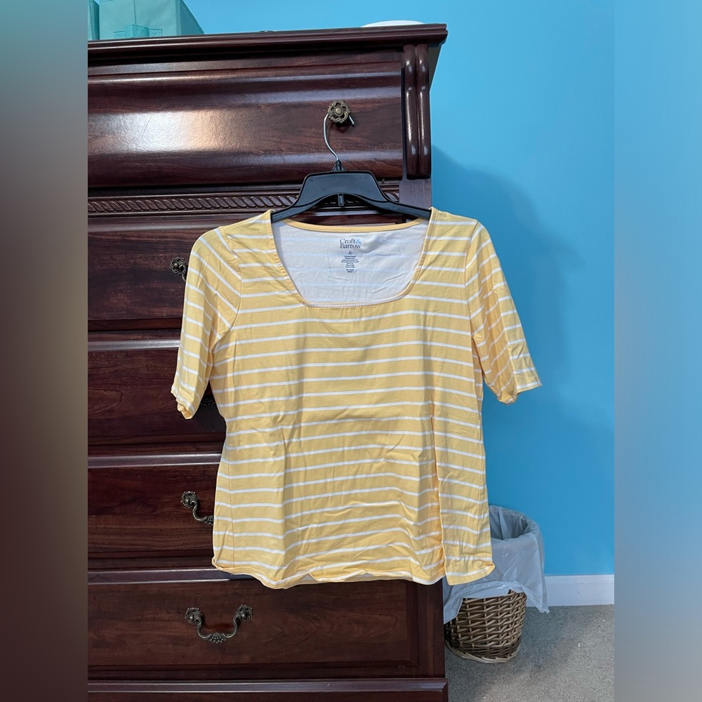 Yellow Stripe Shirt